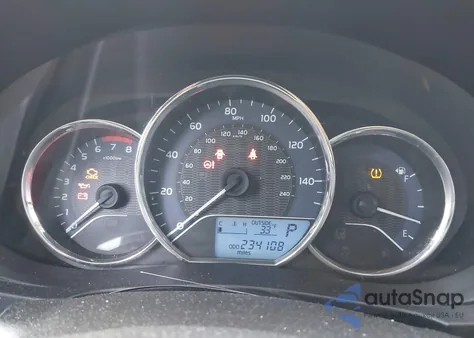 2015 Toyota Corolla Le из США, поврежденный, VIN 5YFBURHE0FP252329